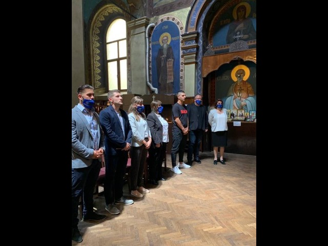 Републиканци за България в Ямбол дадоха старт на кампанията си от храма „Св. Николай Чудотворец“