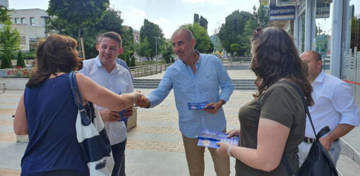 Цветанов призова жителите на Горна Оряховица и Лясковец да подкрепят Републиканци за България на 11 юли