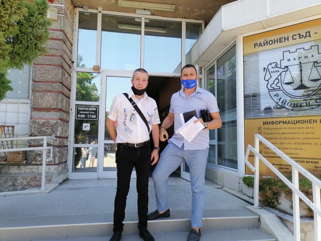 Водачът на Републиканци за България Панайот Кискинов внесе жалба за клевета в Районна прокуратура - Варна срещу местен журналист