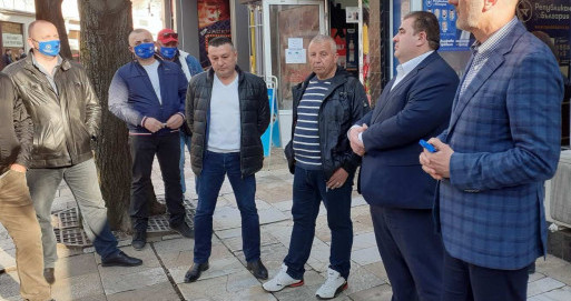 Цветан Цветанов и Павел Вълнев призоваха за висока избирателна активност в Търговище