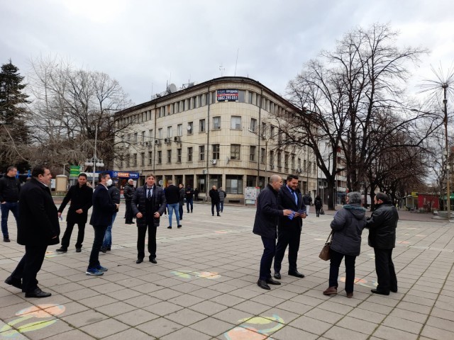 Павел Вълнев и Цветан Цветанов дадоха старт на предизборната кампания и в Кюстендилско