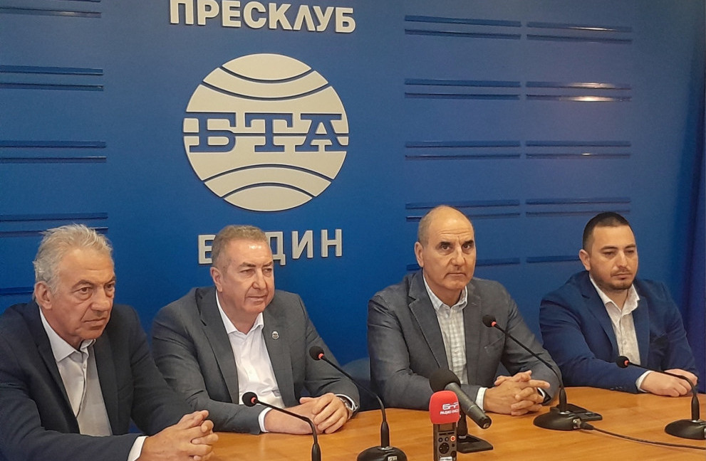 Цветан Цветанов официално обяви кандидатурата на Огнян Ценков за кмет на Видин