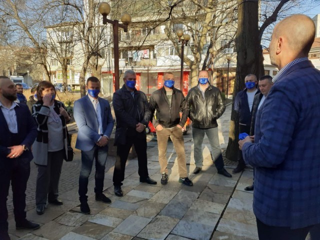 Цветан Цветанов и Павел Вълнев призоваха за висока избирателна активност в Търговище