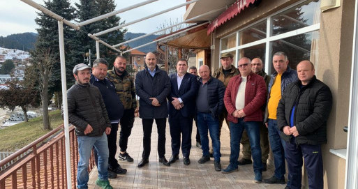 Цветан Цветанов и Павел Вълнев направиха работно посещение в Родопите